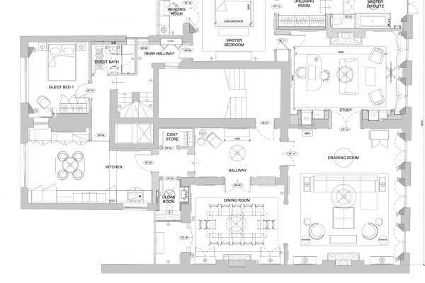1199 ID-208K - Master En-suite Elevations