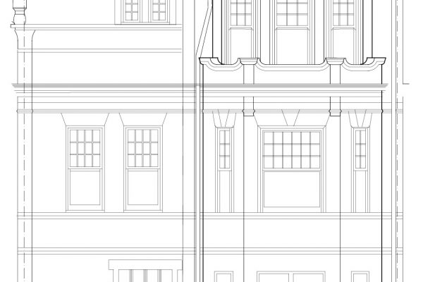 200_PRO PROPOSED FRONT ELEVATION A3-001